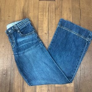 Old Navy Girls Wide Leg Jeans, Size 10